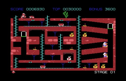 Bagman Strikes Back, novinka pro C64