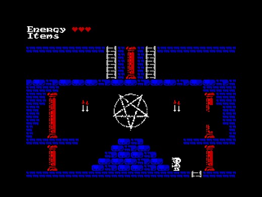 Castle of Sorrow, temná hopsačka pro ZX Spectrum