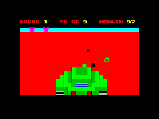 Chunk Zone, nová tanková akce pro ZX Spectrum