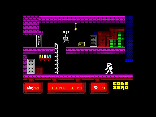 Code Zero, nová hra pro ZX Spectrum