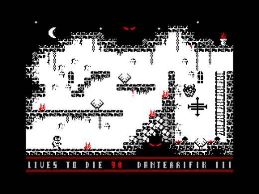 Danterrifik III, pekelná plošinovka pro ZX Spectrum
