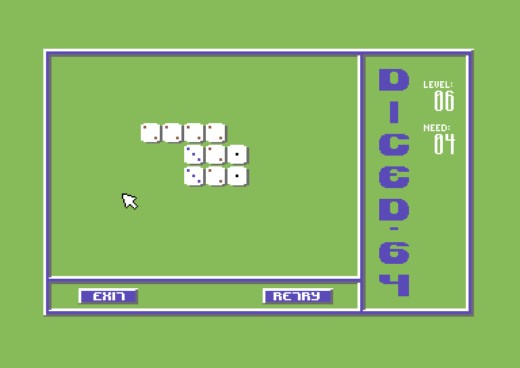 Diced-64, logická novinka pro Commodore 64