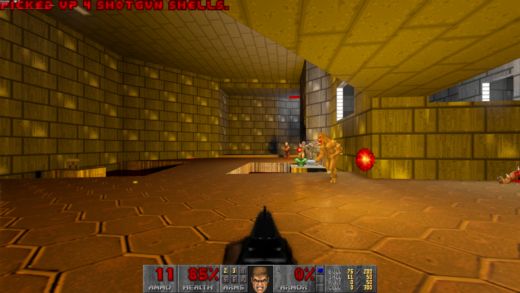 Doom 1 a ray tracing