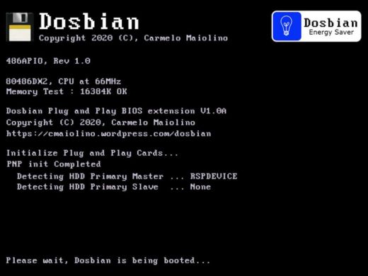 Dosbian – 486 na Raspberry PI