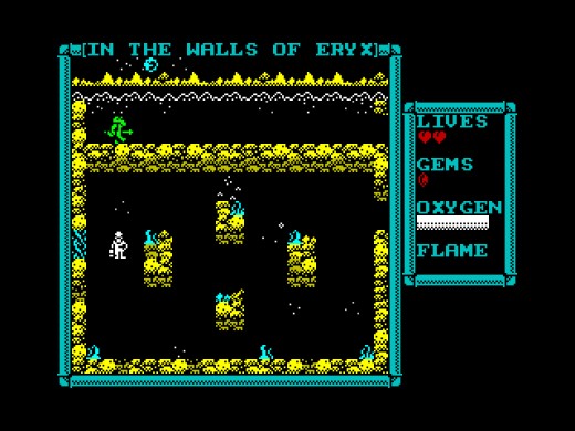 In the Walls of Eryx, novinka pro ZX Spectrum