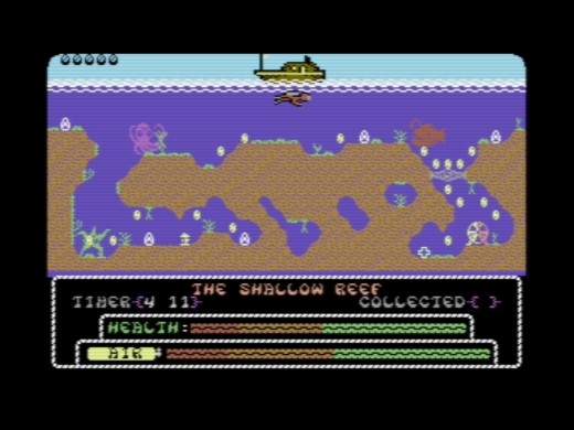 Exploding Fish, podvodní novinka pro Commodore 64