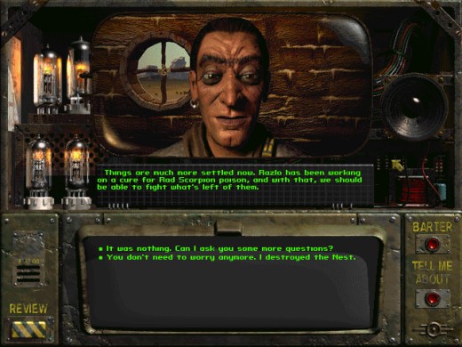 Fallout 1, část první – ven z podzemí