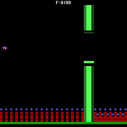 F-BIRD, Flappy Bird klon pro MS-DOS