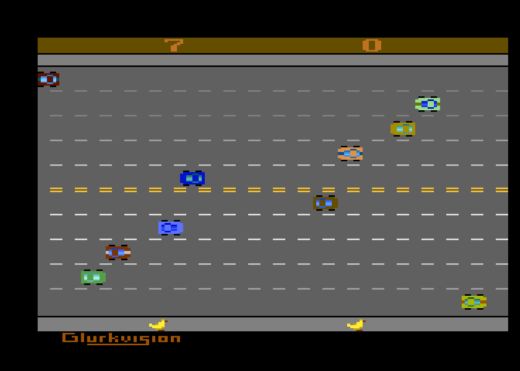 Freeway, port z Atari 2600 pro Atari 800 / 5200