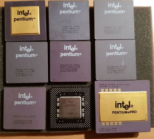 Obrazom: nostalgická retro zbierka CPU