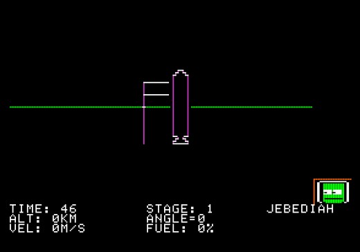Kerbal Space Program pro Apple II
