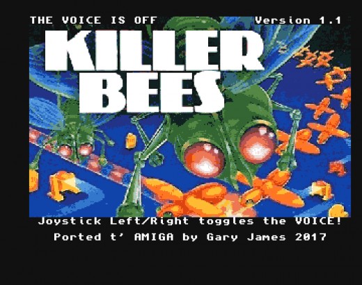 KillerBees, port z Magnavox Odyssey² na Amigu