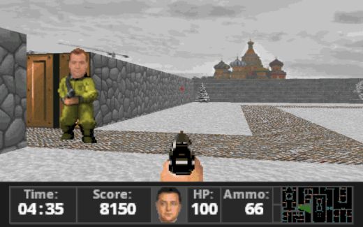 Kremlin 3D, Wolf3D mod, který s ničím nesouvisí…