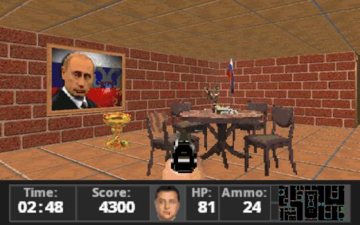 Kremlin 3D, Wolf3D mod, který s ničím nesouvisí…