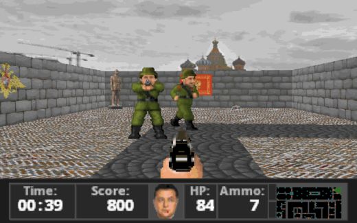 Kremlin 3D, Wolf3D mod, který s ničím nesouvisí…