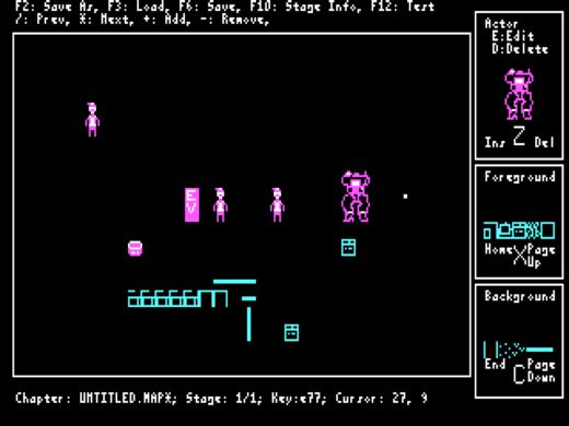 Motor Glory, CGA novinka pro DOS