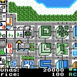 µCity – SimCity na cesty (GBC)