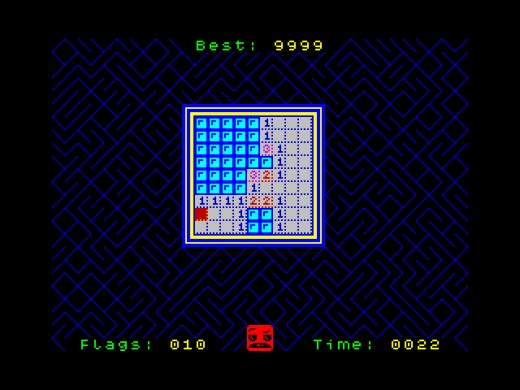 Minesweeper 16/48, logická klasika pro ZX Spectrum