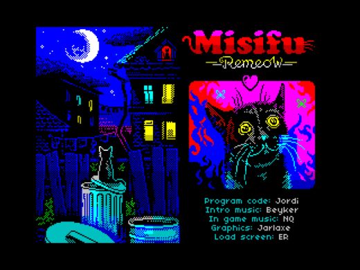 Misifu Remeow, Alley Cat pro ZX Spectrum