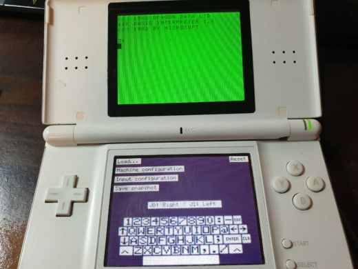 Nintendo DS Lite ako mobilná platforma na emuláciu 8 bitových počítačov, MSDOSu a čiastočne 16bitov