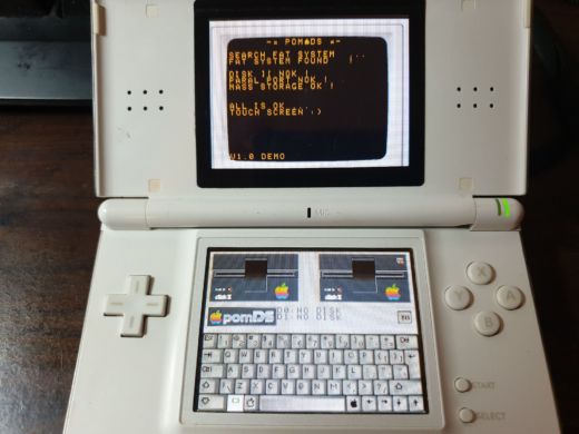 Nintendo DS Lite ako mobilná platforma na emuláciu 8 bitových počítačov, MSDOSu a čiastočne 16bitov