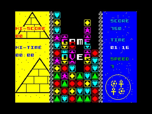 O-Puzz Attack, nový logický rychlík pro ZX Spectrum