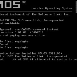 Zdrojové kódy PC-MOS/386 nyní na GitHubu