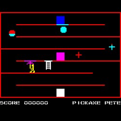 Pickaxe Pete, novinka pro ZX Spectrum