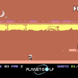 Planet Golf, nejnudnější sport na světě trochu jinak (C64)