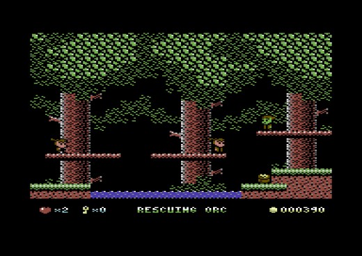 Rescuing Orc, novinka pro Commodore 64