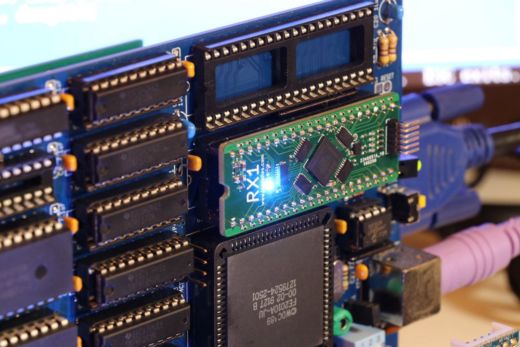 RX1, FPGA „turbokarta“ pro PC XT