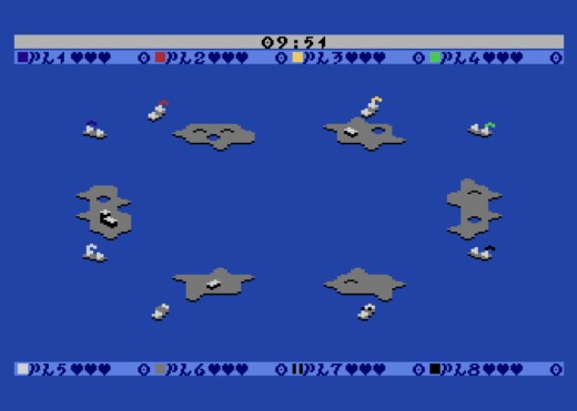 Sails of Doom, námořní řež až pro 8 hráčů (Atari XL/XE)
