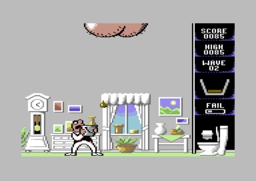 Scuttlebutt a Pooper Scooper, fekální novinky pro ZX Spectrum a Commodore 64