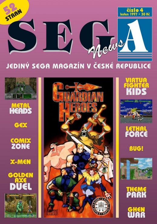 Vyjde čtvrté číslo českého SEGA News magazínu