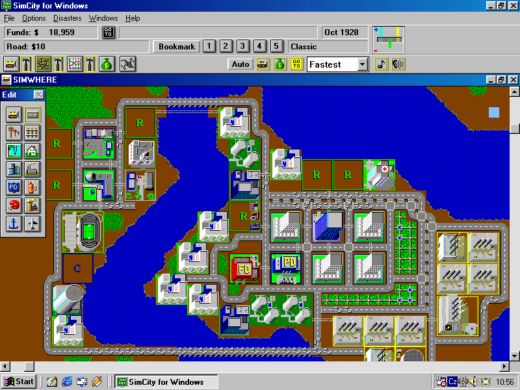 6x SimCity 1 – přehled PC verzí