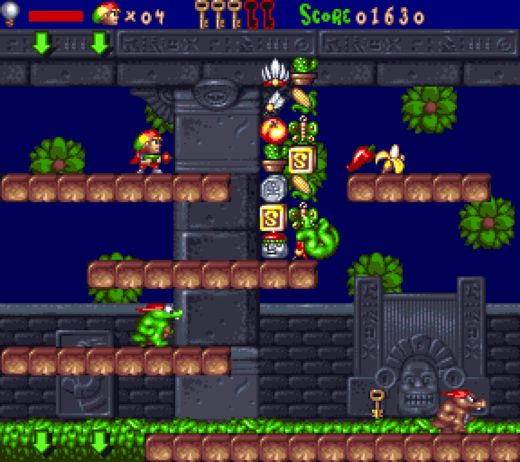 Smarty And The Nasty Gluttons, nová hopskočka pro Amigy