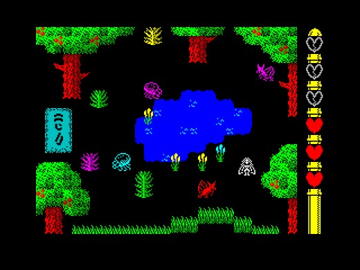 Sorceress 2: The Mystic Forest, nová hra pro ZX Spectrum