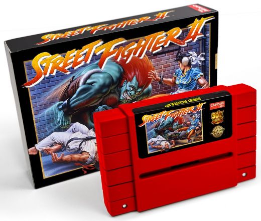 Bojovka Street Fighter 2 znovu vyjde – ve formě cartridge pro SNES