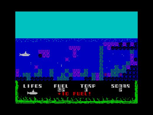 Submarine! – ponorková akce pro ZX Spectrum