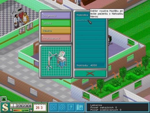 „Terminal patients to the front of the queue!“ – Theme Hospital
