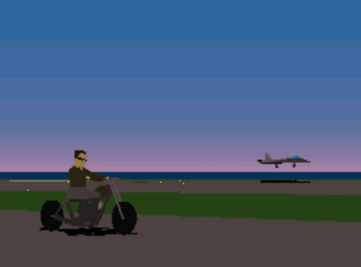 Upoutávka na TOP GUN ve Stunt Island