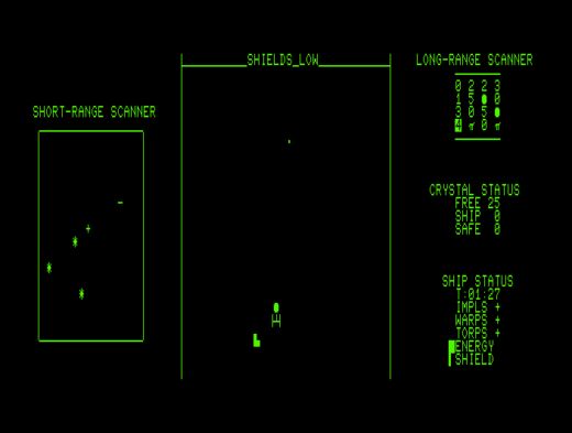 TrekWar!, startreková akce pro Commodore PET