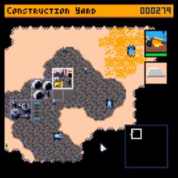 UnDUNE II, demake Dune 2 pro Pico-8