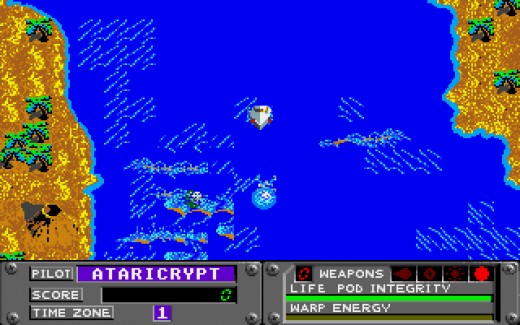 Whitewater Madness, definitivní verze hry pro Atari STe